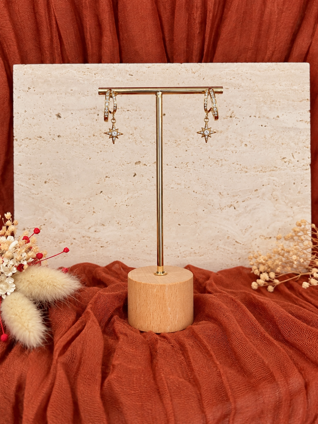 Boucles d'oreilles Astrée